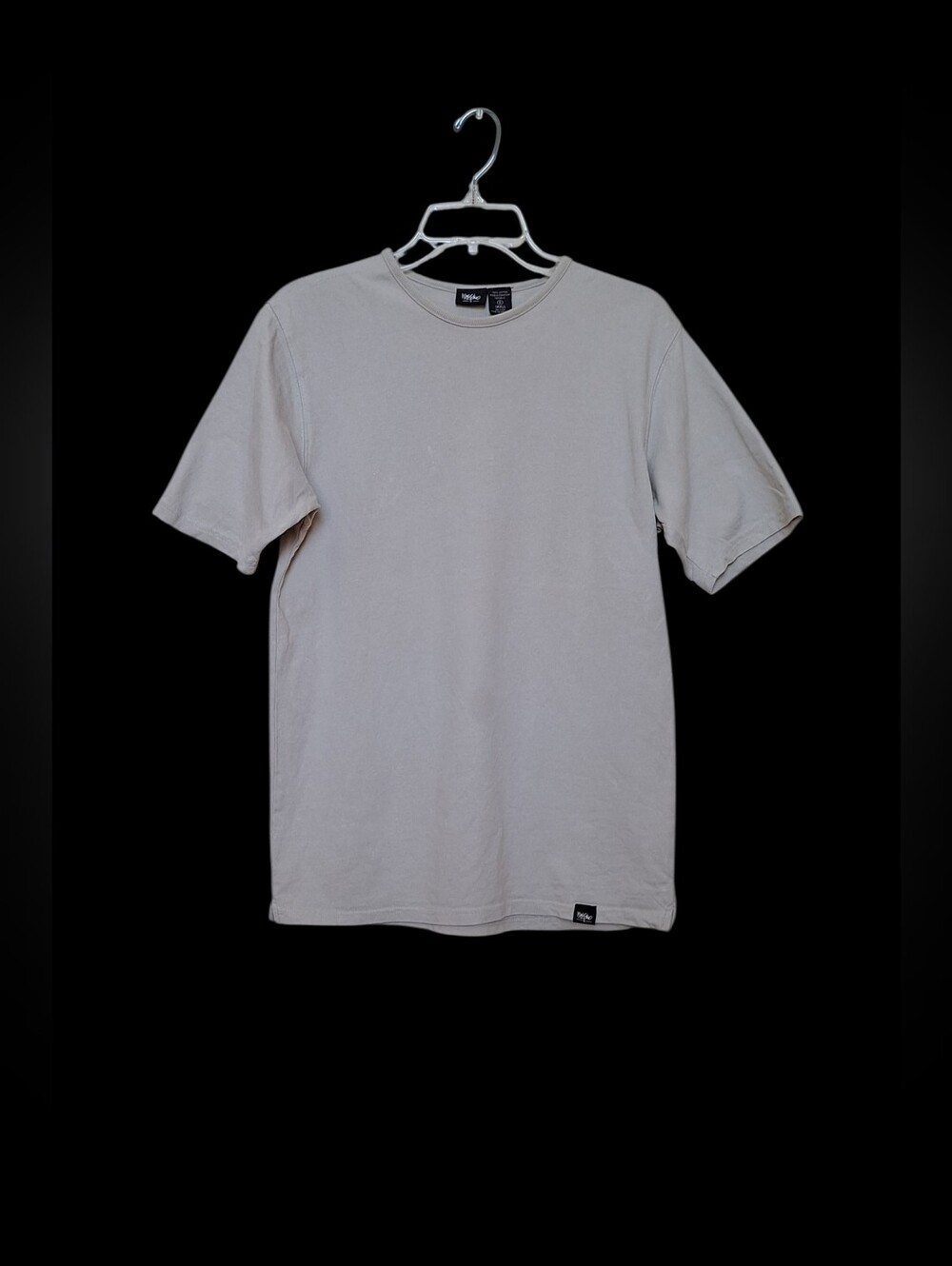 Vintage Y2K Mossimo T Shirt 100% Cotton Plain Crewneck Thick Skater Surf Mens S